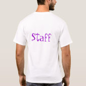 お祝いの位置 Tシャツ (裏面)