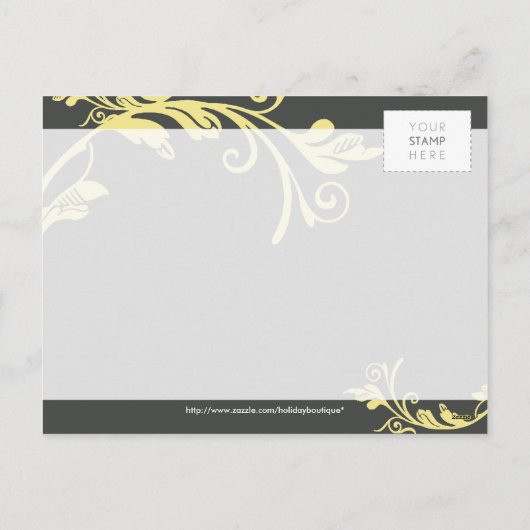 お祝いの写真の郵便はがき:: はっきりしたなつる植物1L シーズンポストカード (裏面)