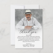 お祝いの写真ダウンロードサンキューカード 招待状 (正面)
