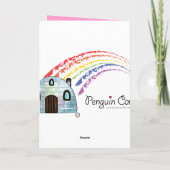 お祝いの名前をカスタマイズ可能 カード (裏面)