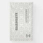 お祝いの名前看板 横断幕 (縦)