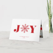 お祝いの喜び|の休日の写真のコラージュによって折られるカード シーズンカード (正面)