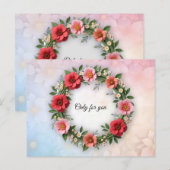 お祝いの場面 ポストカード (正面/裏面)