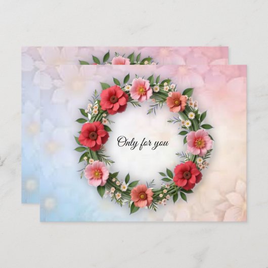 お祝いの場面 ポストカード (正面/裏面)