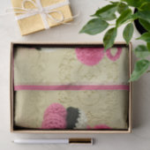 お祝いの女の赤ちゃん(ローラースケートの利得) 薄葉紙 (ギフト)