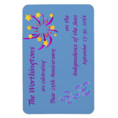 お祝いの巡航の諸室戸のマーカー マグネット (縦)