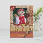 お祝いの席にご加もし盟頂き光栄に存じます 招待状 (スタンド正面)