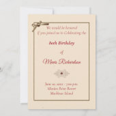 お祝いの席にご加もし盟頂き光栄に存じます 招待状 (裏面)