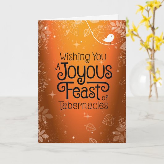 お祝いの挨拶状 カード (黄色い花)