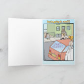 お祝いの新婚旅行客! カード (内部)