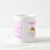 お祝いの新生児 コーヒーマグカップ (中央)