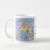 お祝いの日および歓喜する夜私は好みます! マグ (左)