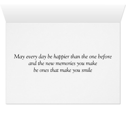 お祝いの日没および海のオートムギ挨拶状 (内部横(下))