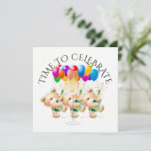 お祝いの時間のお誘い 招待状 (スタンド正面)