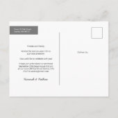 お祝いの時間　極秘結婚写真 案内ポストカード (裏面)