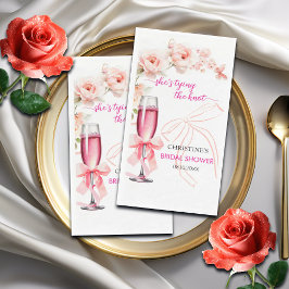 お祝いの杯を上げて 花嫁が結婚する ブライダルシャワー