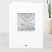 お祝いの母親 カード (裏面)