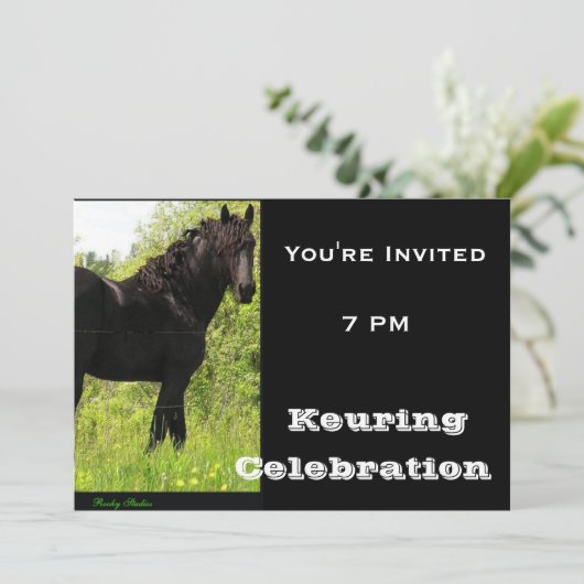 お祝いの準備2 招待状 (スタンド正面)