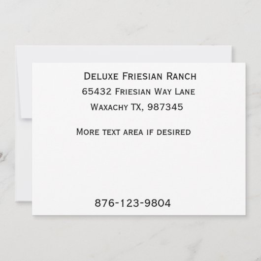 お祝いの準備2 招待状 (裏面)