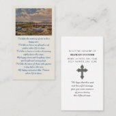 お祝いの生活カード 名刺 (正面/裏面)