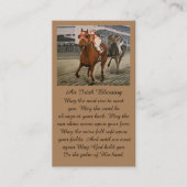 お祝いの生活カード 名刺 (正面)