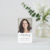 お祝いの生活葬儀記念祈りの言葉カード 名刺