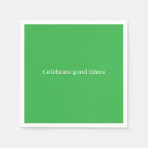お祝いの瞬間を盛り上げる「Celebrate Good Times」ペーパー 