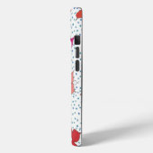 お祝いの花と水玉 Case-Mate iPhoneケース (裏面 / 左)