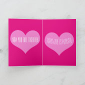 お祝いの虹カード カード (内部)