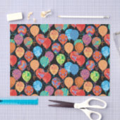 お祝いの誕生日の気球 薄葉紙 (クラフト)