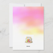 お祝いの誕生日ケーキ シーズンカード