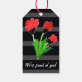 お祝いの贈り物ラベル ギフトタグ (裏面)