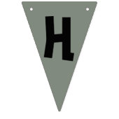 お祝いの開始 バンティングフラッグ (第2の旗)