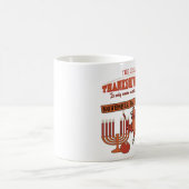 お祝いの「Thanksgivukkah コーヒーマグカップ (中央)