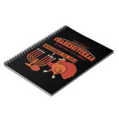 お祝いの「Thanksgivukkah ノートブック (左側)