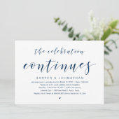 お祝いは続く, ウェディングエロープパーティー 招待状 (スタンド正面)