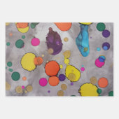 お祝いをカラフルで上げろ！ ラッピングペーパーシート (正面3)