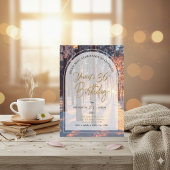 お祝いを兼ねた ハッピー・ニューイヤー＋誕生日 招待状