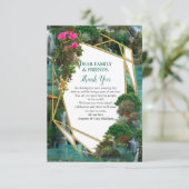 お祝いアットマジカルファンタジーサンキューカード 出欠カード (スタンド正面)