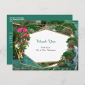 お祝いアットマジカルファンタジーレイクサンキュー 案内ポストカード (正面/裏面)