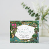 お祝いアットマジカルファンタジー湖 インビテーションポストカード (スタンド正面)