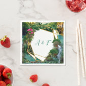 お祝いアットマジカルファンタジー湖 スタンダードカクテルナプキン (インサイチュ)