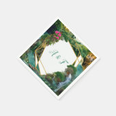 お祝いアットマジカルファンタジー湖 スタンダードカクテルナプキン (角)