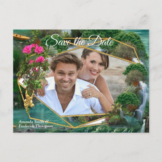 お祝いアットマジカルファンタジー湖 案内ポストカード (正面)