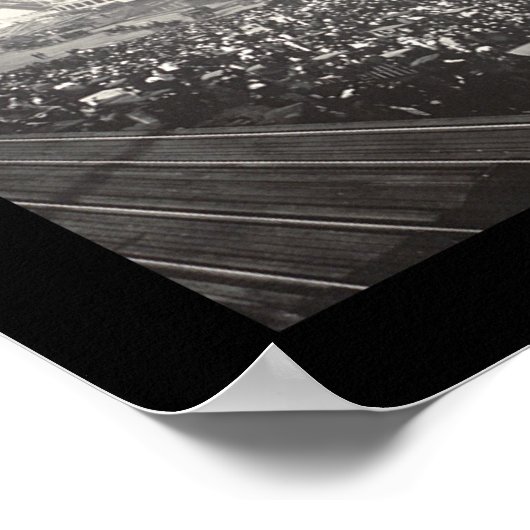 お祝いインSt Louis写真1907 ポスター (角)