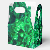 お祝いエメラルドグリーンお気に入りギフトボックス フェイバーボックス (オープン)