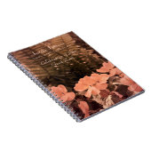 お祝いオブライフゲストブックパステルフラワーズ ノートブック (右側)