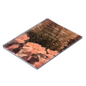 お祝いオブライフゲストブックパステルフラワーズ ノートブック (左側)