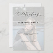 お祝いオブライフフォト招待状 招待状 (正面)