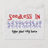 お祝いカスタム血管切除術 インビテーションポストカード (正面)